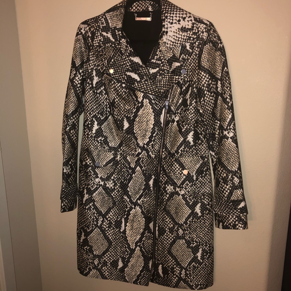 🆕 DVF Diane Von Furstenberg Trench/Biker Coat